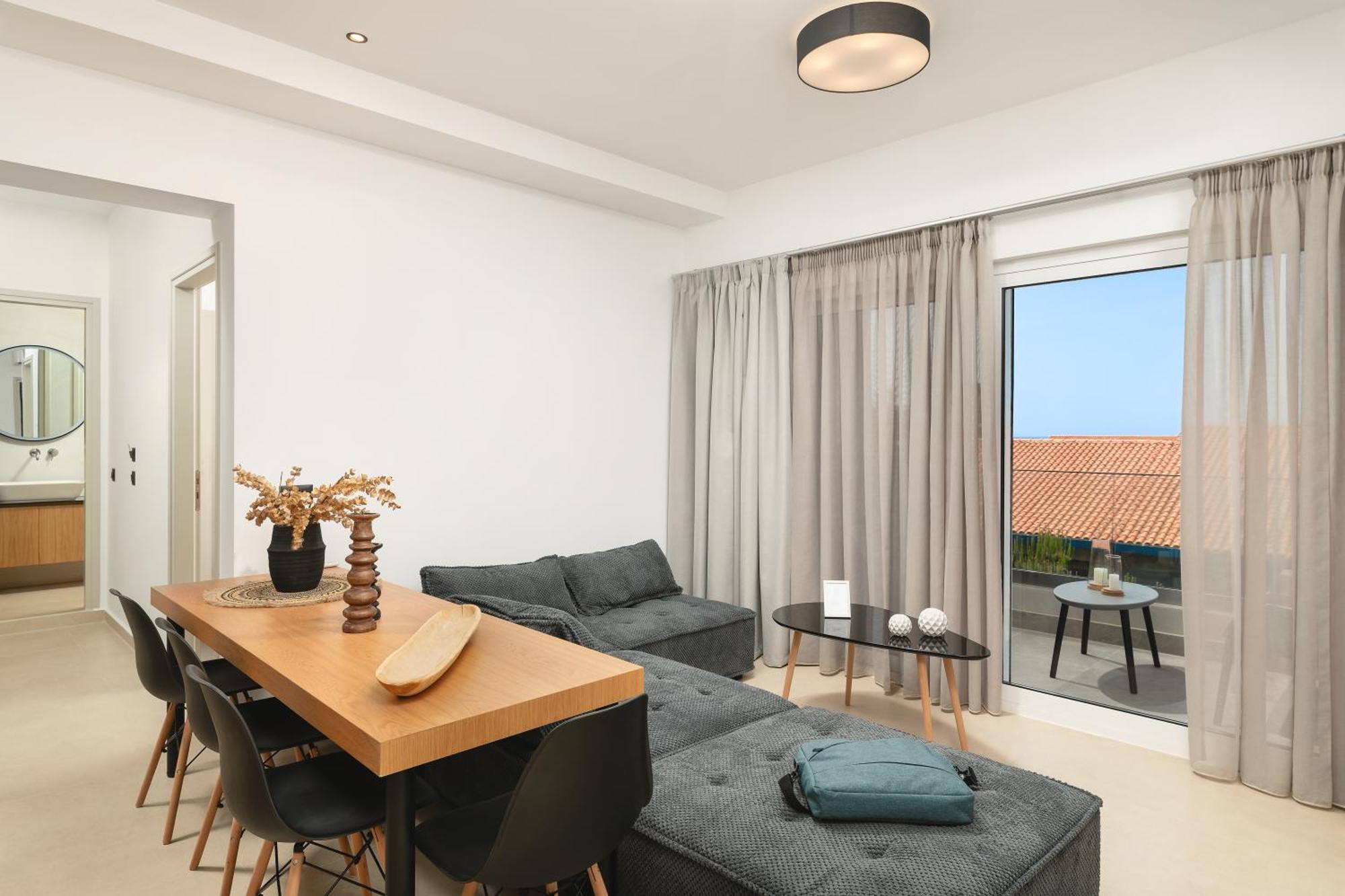 Elia City Apartments Chrissi Akti Chania Exterior foto